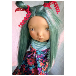 The superb artist dolls by Nicole Marschollek-Menzner for Zwergnase are on our website villalebosquet.com