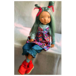 The superb artist dolls by Nicole Marschollek-Menzner for Zwergnase are on our website villalebosquet.com