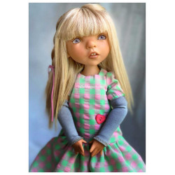 The superb artist dolls by Nicole Marschollek-Menzner for Zwergnase are on our website villalebosquet.com