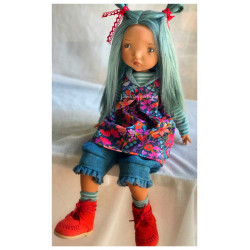 The superb artist dolls by Nicole Marschollek-Menzner for Zwergnase are on our website villalebosquet.com