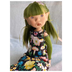 The superb artist dolls by Nicole Marschollek-Menzner for Zwergnase are on our website villalebosquet.com