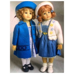 GILBERTA DOLL by the artist Heidi Plusczok
