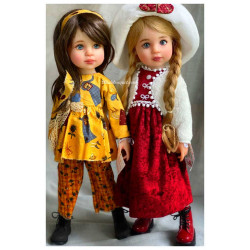 The beautiful dolls of Fiorenza Biancheri are on our website villalebosquet.com