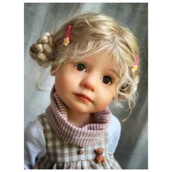 The beautiful dolls of Alex Berg are on our website villalebosquet.com