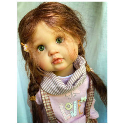 The beautiful dolls of Alex Berg are on our website villalebosquet.com