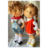 ANGIE, 38 CM, POUPEE EN TISSU DES LULLU DOLLS