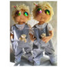 Lullu Dolls, Poupées à jouer en tissu de qualité supérieure, fabriquée à la main en Pologne