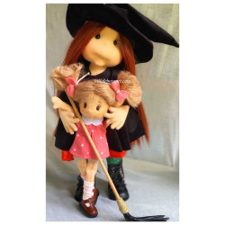 Lullu Dolls, Lullu Pocket Dolls, adorables poupées à jouer en tissu de qualité supérieure, fabriquée à la main en Pologne