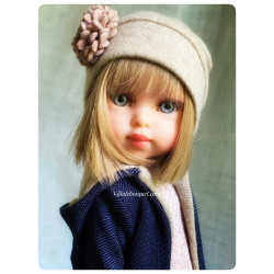 UNBOXED BEIGE BONNET FOR PENELOPE GUCA DOLLS