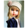 UNBOXED BEIGE BONNET FOR PENELOPE GUCA DOLLS