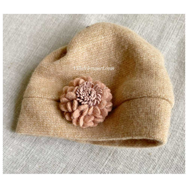 UNBOXED BEIGE BONNET FOR PENELOPE GUCA DOLLS