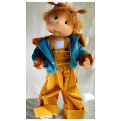Lullu Dolls, Poupées à jouer en tissu de qualité supérieure, fabriquée à la main en Pologne