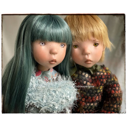 The stunning artist’s dolls by Nicole Marschollek-Menzner for Zwergnase are available on our website, villalebosquet.com