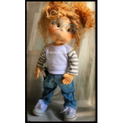 Lulludolls, high-quality fabric dolls, handmade in Poland.