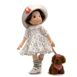 Lulludolls, high-quality fabric dolls, handmade in Poland.