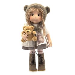 Lulludolls, high-quality fabric dolls, handmade in Poland.