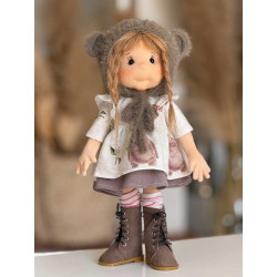 Lulludolls, high-quality fabric dolls, handmade in Poland.