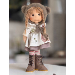 Lulludolls, high-quality fabric dolls, handmade in Poland.
