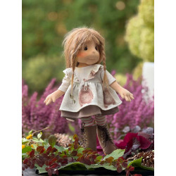 Lulludolls, high-quality fabric dolls, handmade in Poland.