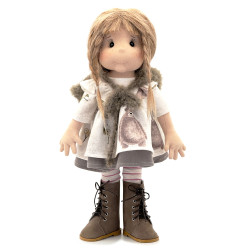 Lulludolls, high-quality fabric dolls, handmade in Poland.