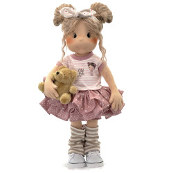 Lulludolls, high-quality fabric dolls, handmade in Poland.
