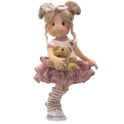 Lulludolls, high-quality fabric dolls, handmade in Poland.