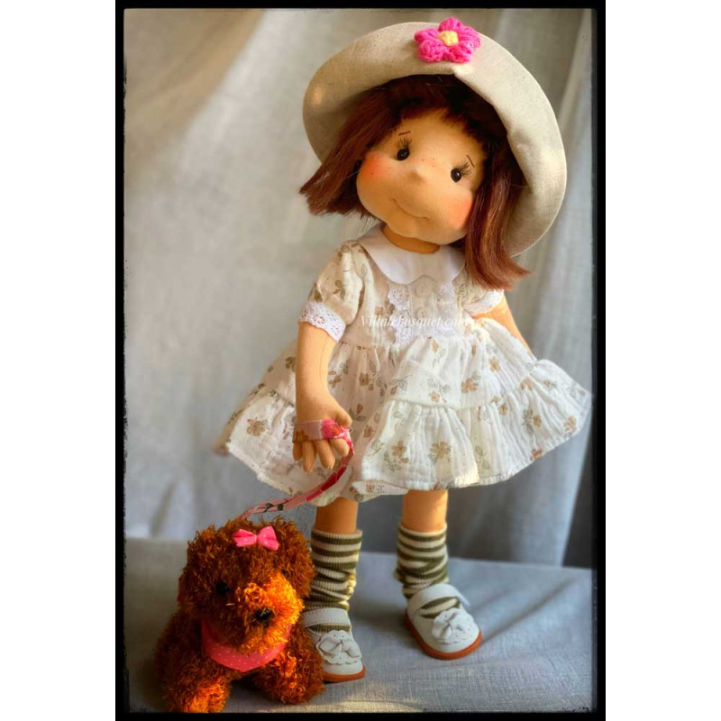 Lulludolls, high-quality fabric dolls, handmade in Poland.
