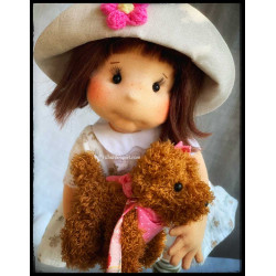 Lulludolls, high-quality fabric dolls, handmade in Poland.