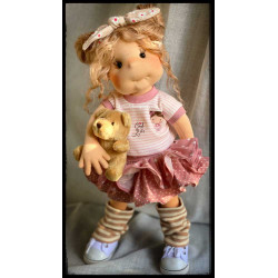 Lulludolls, high-quality fabric dolls, handmade in Poland.