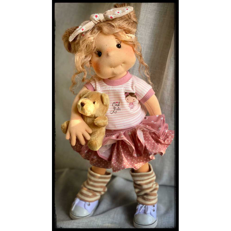Lulludolls, high-quality fabric dolls, handmade in Poland.