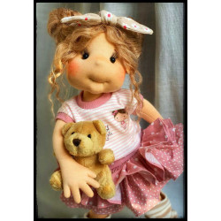 Lulludolls, high-quality fabric dolls, handmade in Poland.