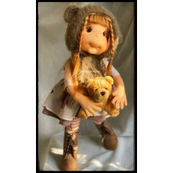 Lulludolls, high-quality fabric dolls, handmade in Poland.