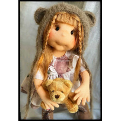 Lulludolls, high-quality fabric dolls, handmade in Poland.