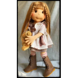 Lulludolls, high-quality fabric dolls, handmade in Poland.