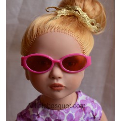 WE GIRLS LUNETTES DE SOLEIL ROSES - accessoire We Girls pour poupées