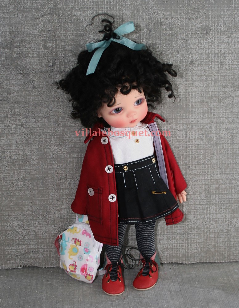 POUPEE BJD EN RESINE LADY BIRD - poupée de l'artiste Lorelal Falconi