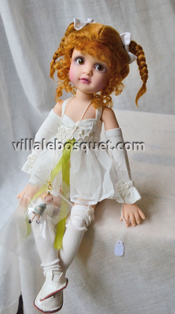RESINE BJ-DOLL SAFFRON - artistdoll made by Lorella Falconi