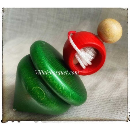 Spinning tops, wooden spinning tops, play tops, collection tops