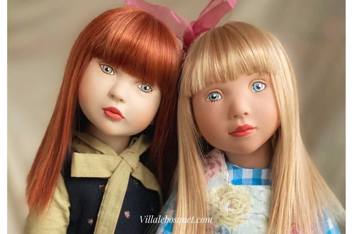 Fascinating character dolls from Zwergnase, made in Germany