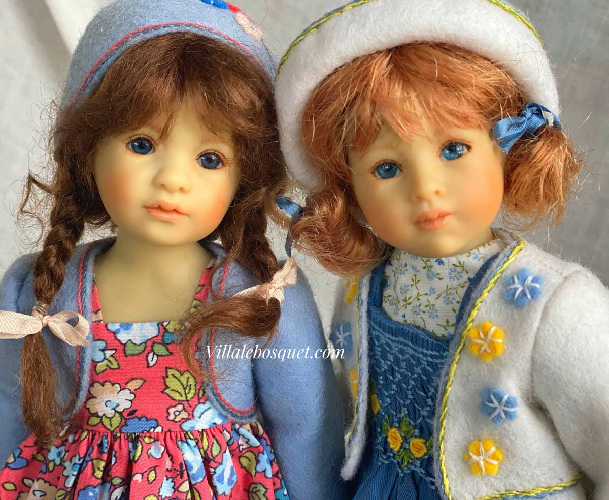 Poupées uniques et en petite édition de Heidi Plusczok sont sur notre site!