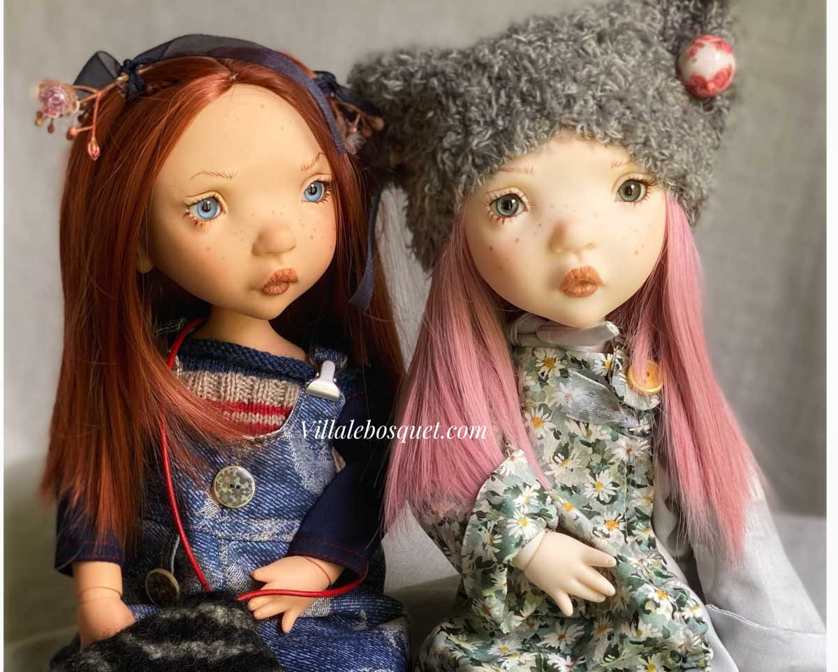 Les superbes poupées d'artiste de Zwergnase sont à la Villa !