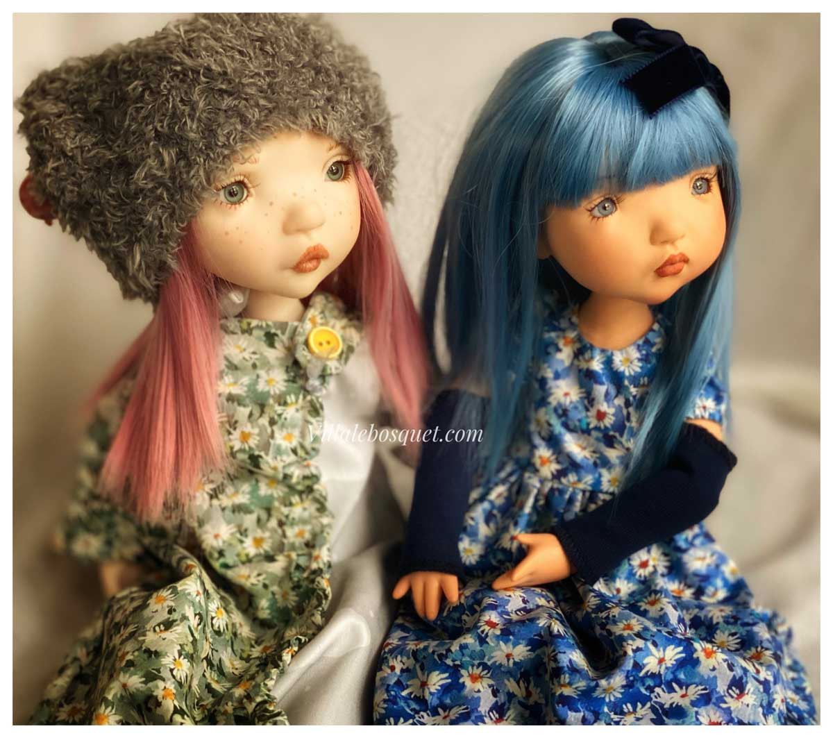 Les superbes poupées d'artiste de Zwergnase sont à la Villa !