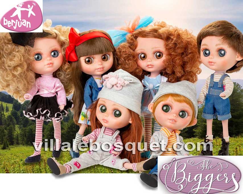 Les poupées The Biggers et My Girl de la maison Espagnole Berjuan!