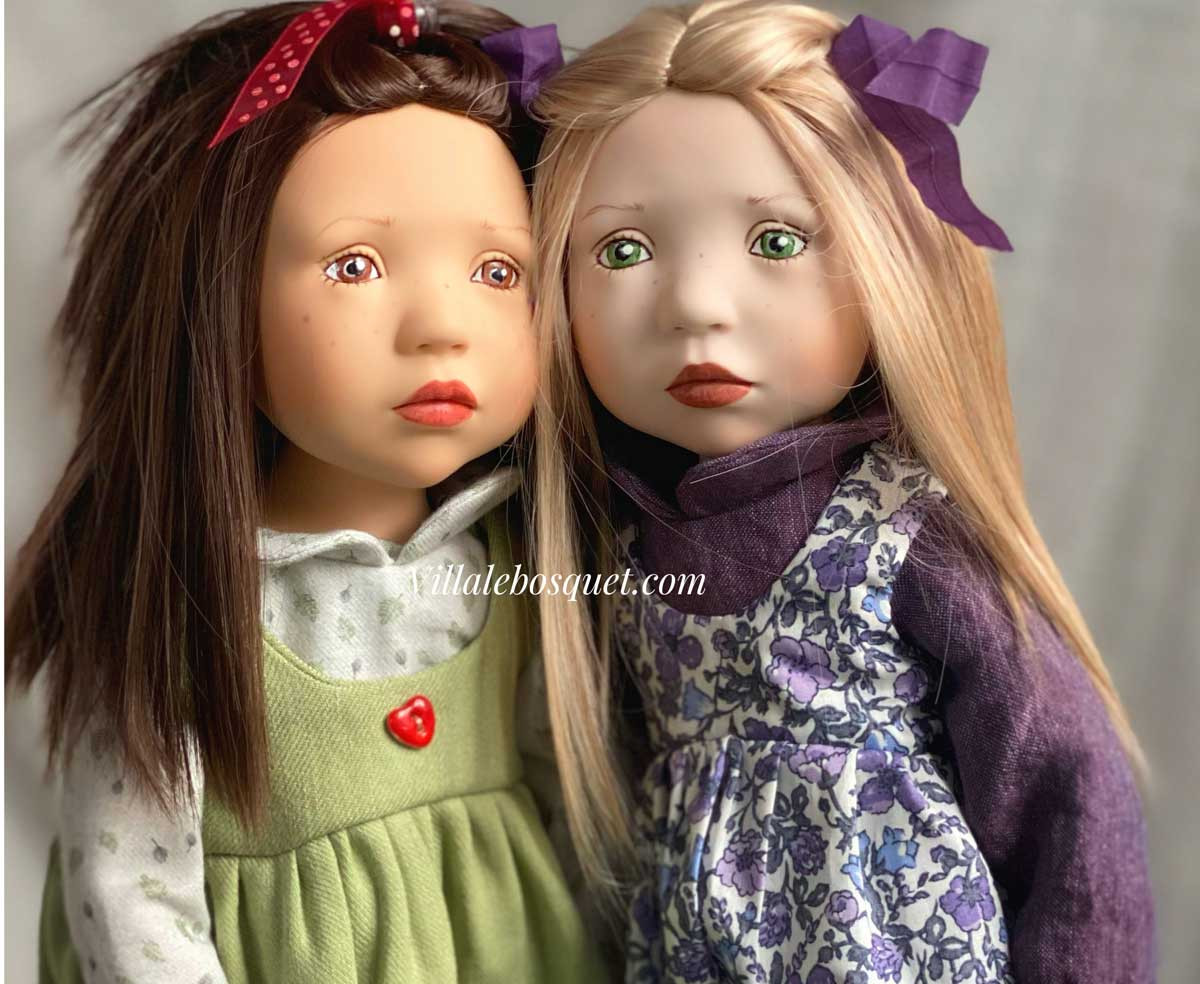 Fascinating character dolls from Zwergnase, made in Germany