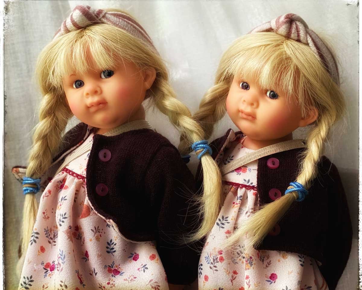 Un grand choix des poupées Müller Wichtel de Rosemarie Müller fabriquées par la célèbre maison de tradition Schildkröt en Allemagne!